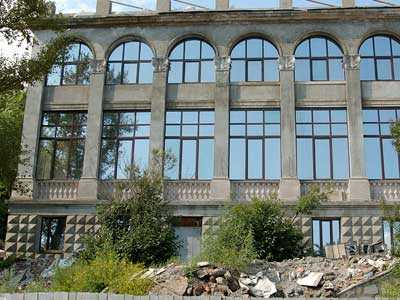 Красноярский речной вокзал разрушения 1