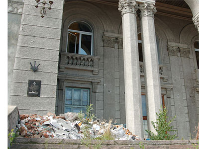 Красноярский речной вокзал разрушения 2